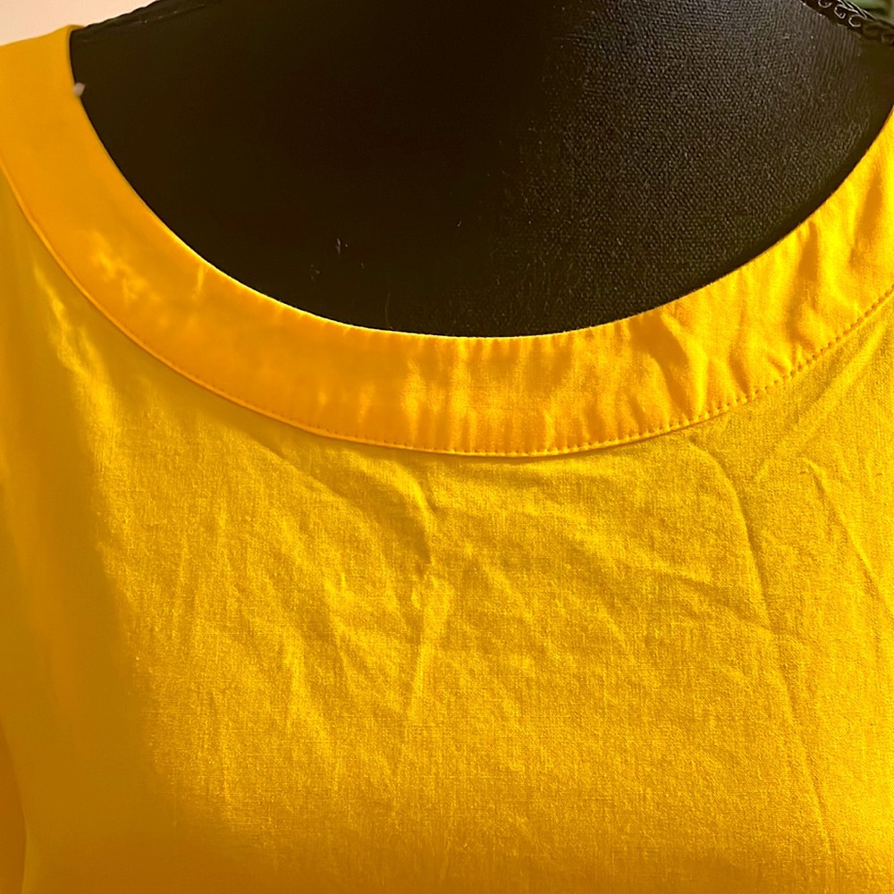 Yellow Ruffle Dress - Picture 2 of 5